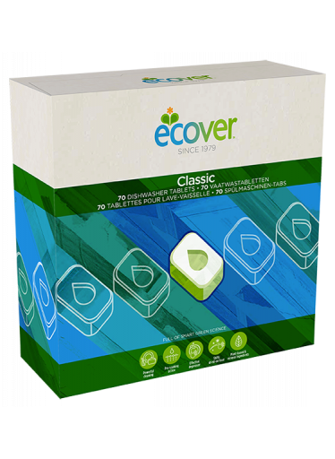 ECOVER tablety do myčky Classic, 70ks