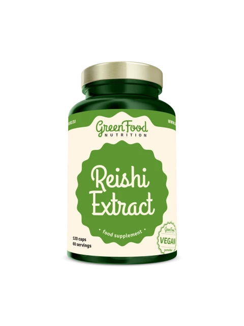 GreenFood Reishi extract 120 kapslí