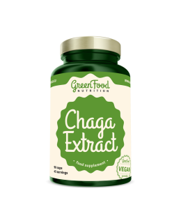 GreenFood Chaga extract 90 kapslí