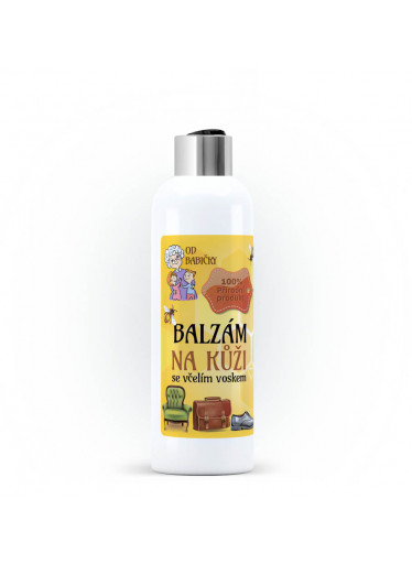 Nanolab Balzám OD BABIČKY na kožené předměty se včelím voskem 300 ml
