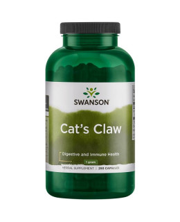 Swanson Cat's claw (Řemdihák plstnatý) 500mg, 100 kapslí