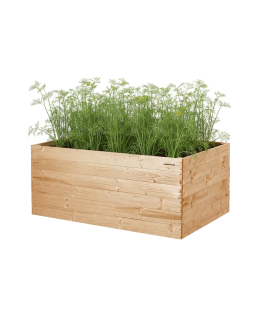 ATMOWOOD Modřínový vyvýšený záhon 140 x 80 x 60 cm