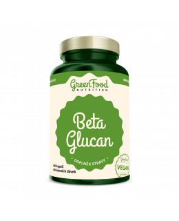 GreenFood Beta Glucan 60 kapslí - EXPIRACE 8/23