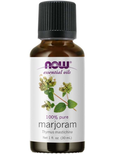 NOW Essential Oil, Marjoram oil (éterický olej Majoránka), 30 ml