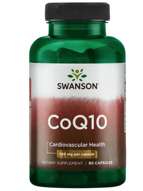 Swanson CoQ10 (Koenzym Q10), 200 mg, 90 kapslí - EXPIRACE 7/2026