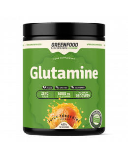 GreenFood Performance Glutamine 420g - Mandarinka