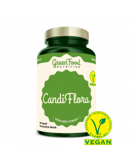 GreenFood CandiFlora 90 kapslí