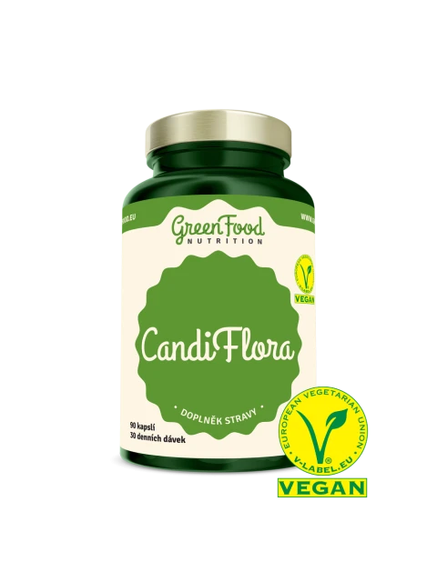GreenFood CandiFlora 90 kapslí