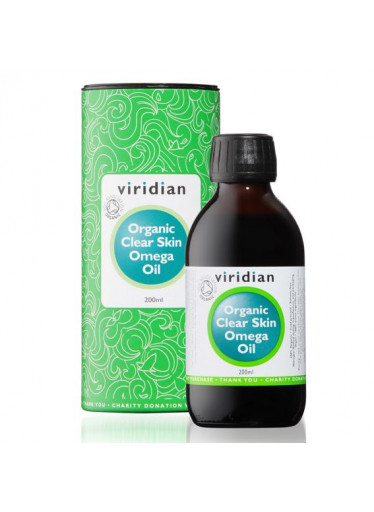 Viridian Clear Skin Omega Oil Organic, 200 ml
