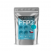Nanolab 5 x Český bezpečný nano respirátor FFP2 dámský modrý - EXPIRACE 9/2025