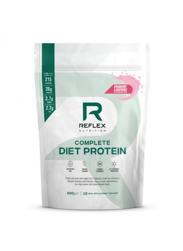 Reflex Complete Diet Protein, 600 g - jahoda a malina