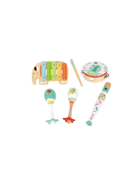 TookyToy Dřevěné hudební nástroje