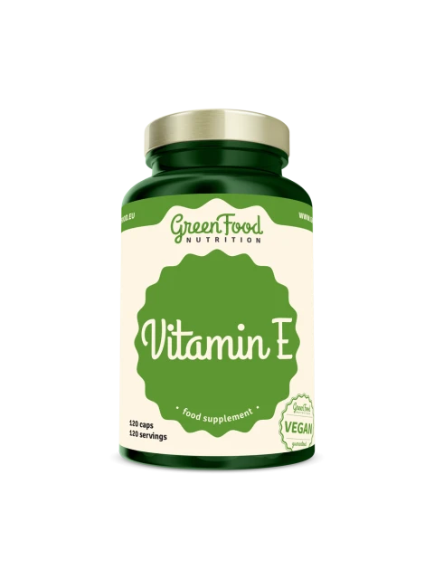 GreenFood Vitamín E 120 kapslí