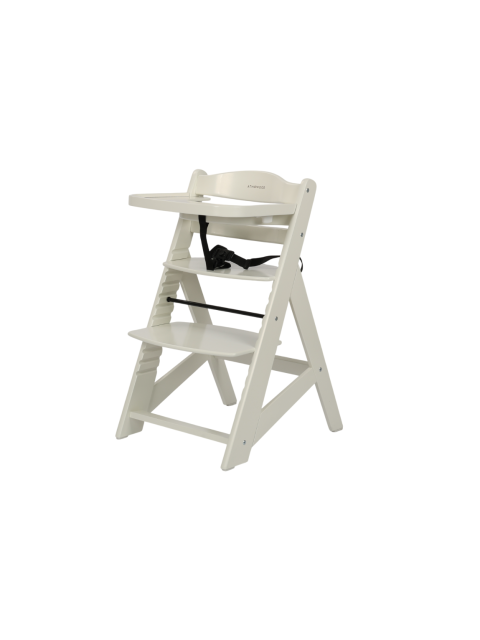 ATMOWOOD Dřevěná jídelní židlička - bílá