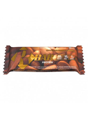 Reflex R-Bar Protein (Proteinová tyčinka), 60 g - čokoláda-oříšek s karamelem