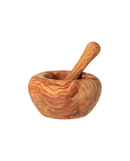 ČistéDřevo Hmoždíř z olivového dřeva 13 cm