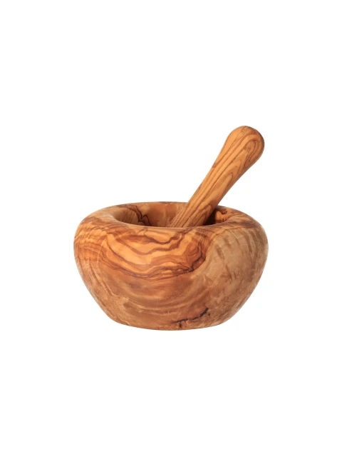 ČistéDřevo Hmoždíř z olivového dřeva 13 cm