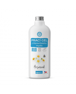 Nanolab Prací gel z Marseillského mýdla pro citlivou pokožku Heřmánek 1L