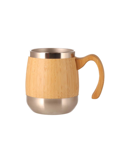 ČistéDřevo Dřevěný termohrnek 450 ml