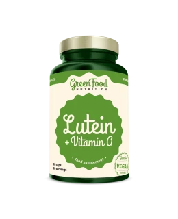 GreenFood Lutein + Vitamin A 90 kapslí