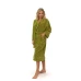 Dámský župan kimono s výšivkou, Olive Green