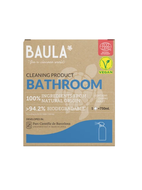 Baula Ekologický čistící prostředek Do koupelny - v tabletách 5 g na 750 ml čistícího přípravku