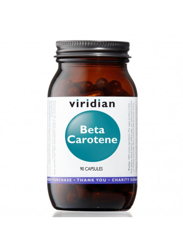 Viridian Beta Carotene (Beta-karoten), 90 kapslí