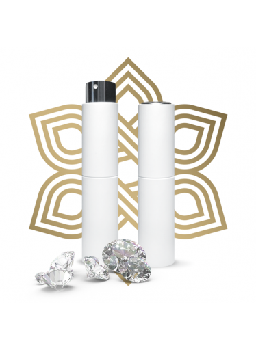 LeFleur Plnitelný bílý sprejový flakón LeFleur 10 ml