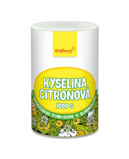 Wolfberry Kyselina citronová 1000 g dóza