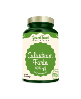 GreenFood Colostrum Forte 60% IgG 60 kapslí