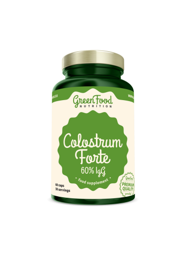 GreenFood Colostrum Forte 60% IgG 60 kapslí