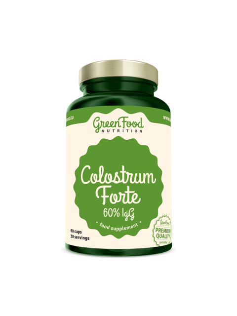 GreenFood Colostrum Forte 60% IgG 60 kapslí