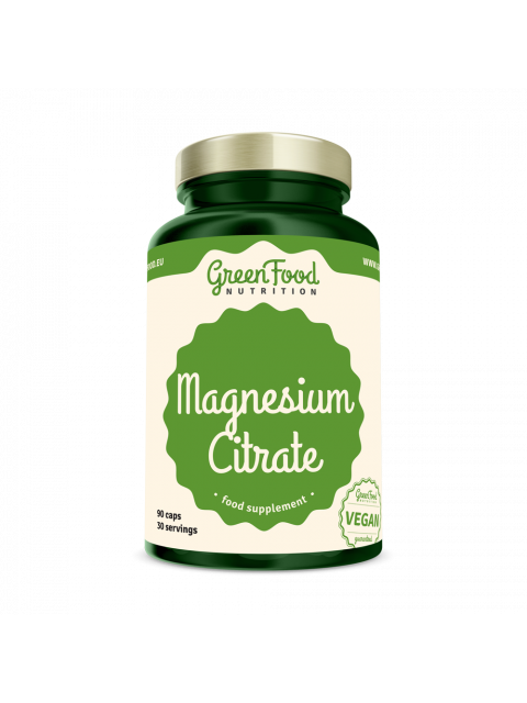 GreenFood Magnesium Citrate 90cps