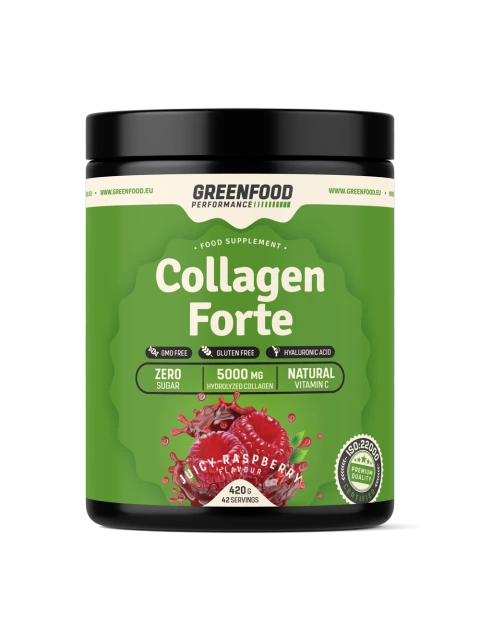 GreenFood Performance Collagen Forte 420g - Malina