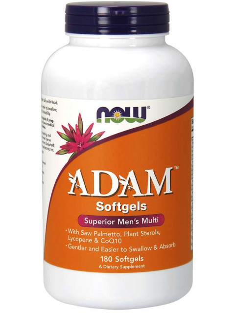 NOW Adam, Multivitamin pro muže, 180 softgels