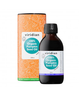 Viridian Pumpkin Seed Oil (Olej z dýňových semínek Bio) Organic, 200 ml