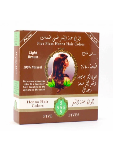 Five Fives Henna hnědá 100g