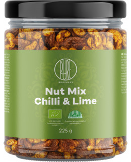 BrainMax Pure Nut Mix - Chilli & Lime, BIO, 225 g