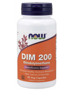 NOW DIM 200 Diindolylmethane, 90 rostlinných kapslí