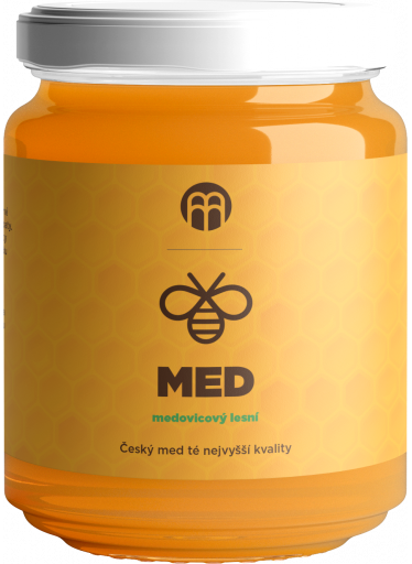 BrainMax BrainMarket - Med medovicový lesní, 950 g