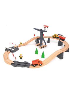 TookyToy Dřevěná vláčkodráha - stavba železnice