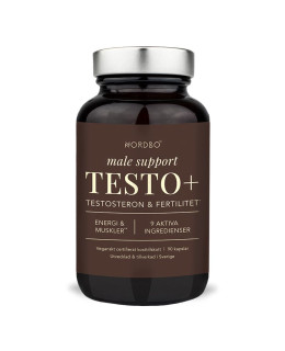 Nordbo Male Support TESTO+ 90 kapslí