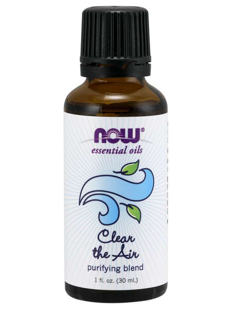 NOW Essential Oil, Clear the Air Oil Blend (éterický olej čistý vzduch), 30 ml