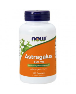 NOW Astragalus (Kozinec), 500 mg, 100 kapslí