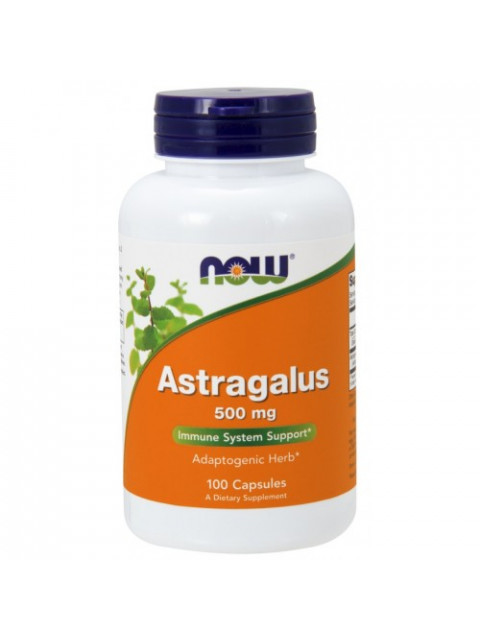 NOW Astragalus (Kozinec), 500 mg, 100 kapslí