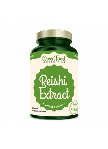 GreenFood Reishi extract 90 kapslí