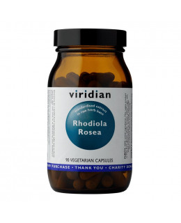 Viridian Rhodiola Rosea (Rozchodnice růžová), 90 kapslí