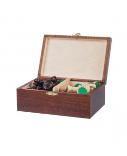 ČistéDřevo Dřevěné figurky v krabičce - šachové