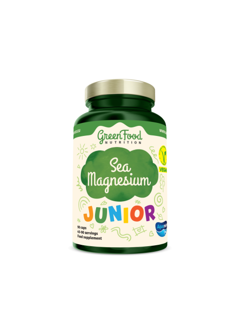 GreenFood Junior Mořský Hořčík 90 kapslí