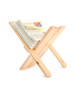 ČistéDřevo Dřevěný stojan na noviny